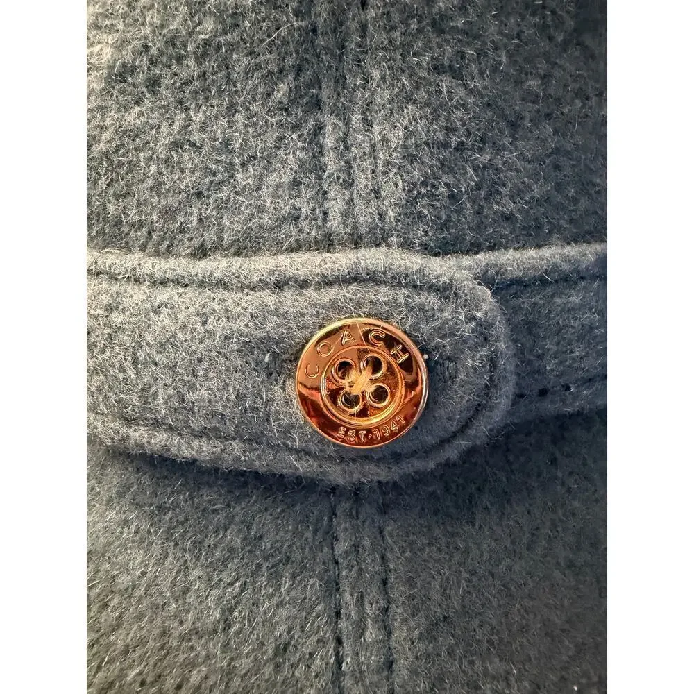 Y2K Coach F80696 Wool Crusher Hat Size M/L